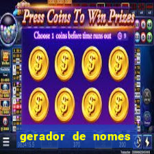 gerador de nomes para jogos